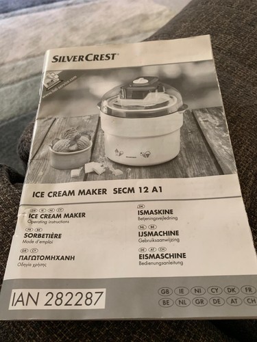 Ice cream maker - cream, machine