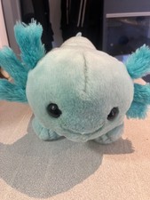 Build A Bear Axolotl Mint Green Teal Coloured Soft Plush Toy Retired