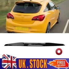 Rear Trunk Wing Spoiler Roof Boot Lip For Vauxhall Corsa 07-12 Hatch VXR MK III