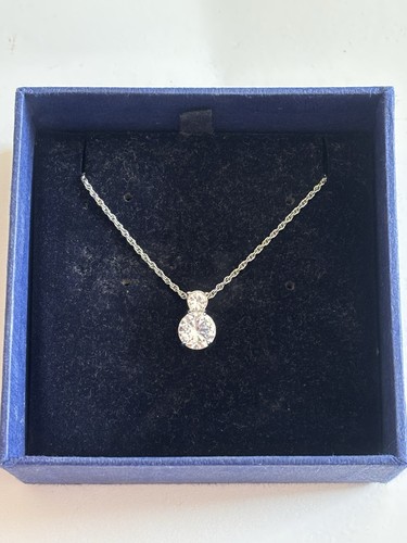 Swarovski crystal pendant - crystal,