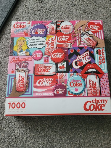 Springbok puzzles cherry - springbok, coke