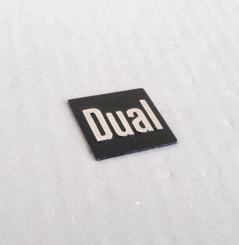 Dual 505 turntable badge dust - dual,