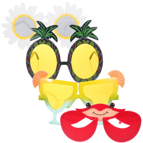 4pcs abs hawaiian novelty - 4pcs,