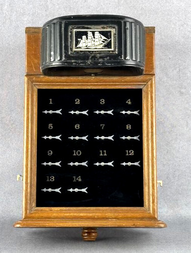 Antique butler call box bell - butler,