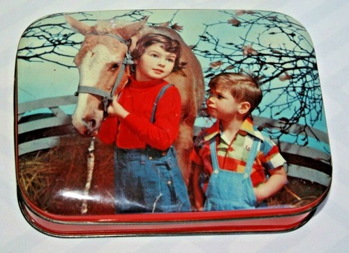 Vintage riley toffee - vintage, tin