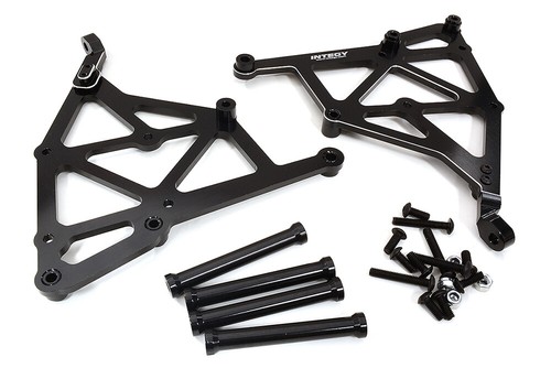 Black billet machined wing - billet,