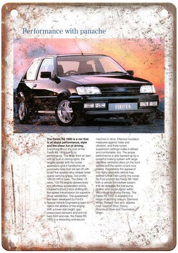 Vintage ford fiesta 1800 - fiesta,
