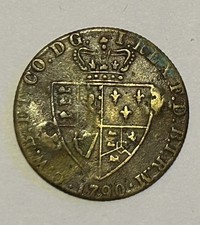 George III Brass Gaming Token