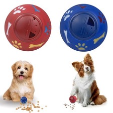 Interactive Dog Treat Ball Toy Slow Feeder Dispenser for Training Chewing UK