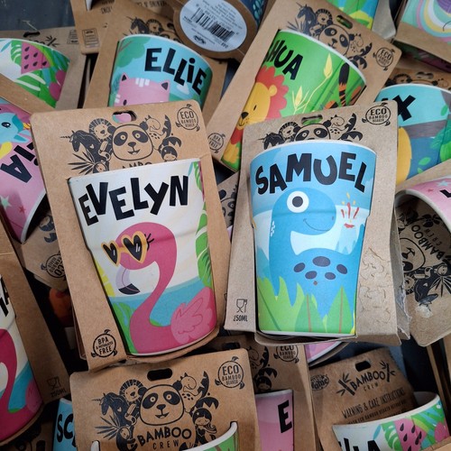 Bamboo crew personalised 250ml - bamboo,