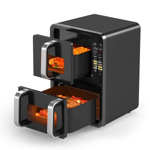 12l large air fryer 2800w - 12l,