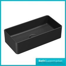 Matt Black Rectangular