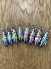 2x4,2x5,2x6,2x7oz BreakFree Bullet distance sea fishing Weights,Beach,Boat,pier.