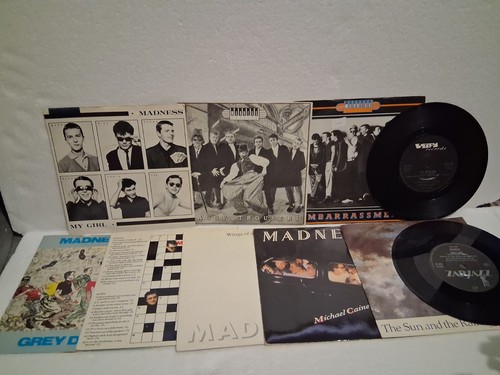 Madness singles x10 - 7", baggy