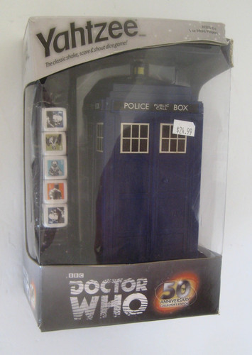 Doctor who yahtzee - game, 50th