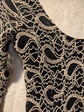 womens dress black and white