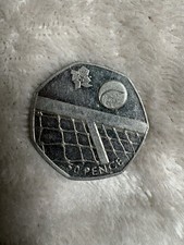 London Olympics Tennis 50p