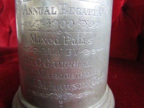 Pewter tankard madras boat - madras,