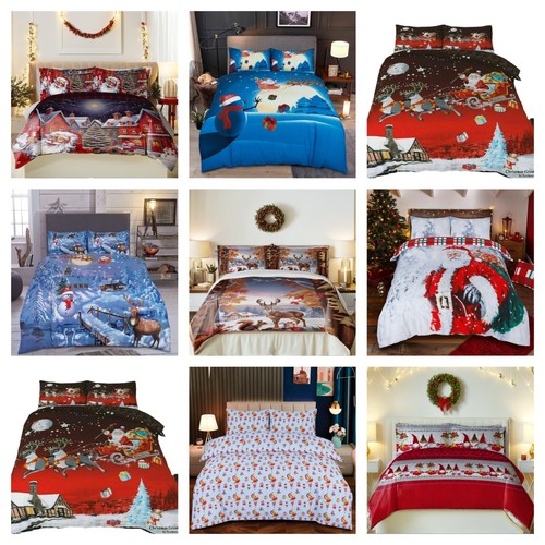 Christmas xmas duvet cover - christmas, uk