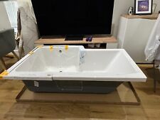 Carron 1500mm L-shaped Carronite Bath (Stronger Than Acrylic) – Brand New