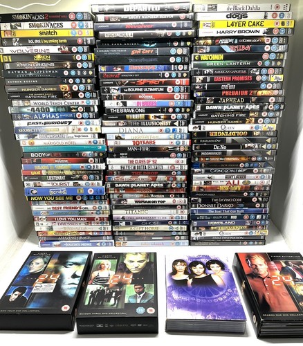 Huge 110 dvd - lot, movies