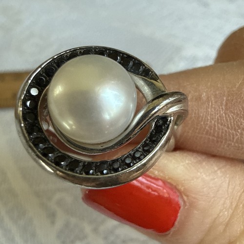 Sterling silver pearl - sterling,