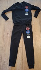 Black Mens/Older Boys Mercier Tracksuit jumper/joggers Size XS