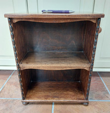 Small antique oak book