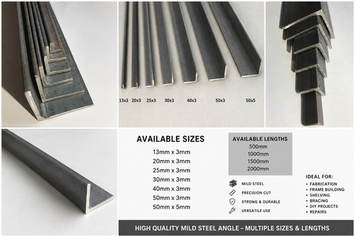 Mild steel angle iron - iron, (