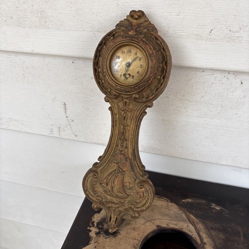 Vintage ornate gold banjo - ornate,