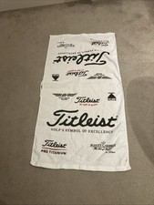 Titleist Tour Staff  White Golf Bag Towel for Clubs, Scotty Cameron BV Vokey