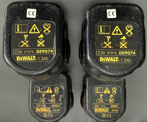 Dewalt 12v battery job lot - dewalt,