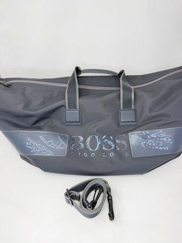 Hugo boss gray duffle - boss,