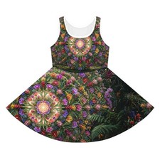 Floral Mandala Print Girls'