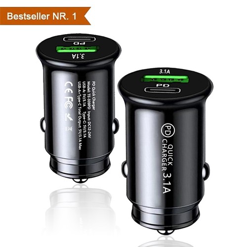 Fast car charger usb - 2,