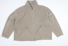 Damart Men's Beige Fleece Zip