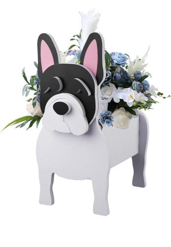 Cute dog shape planter - planter, pot