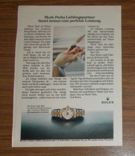 Rare advertising vintage - vintage, rolex