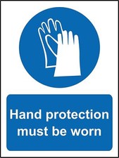  Mandatory sign hand