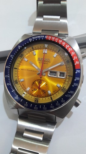 Seiko pogue pepsi bezel - pepsi,