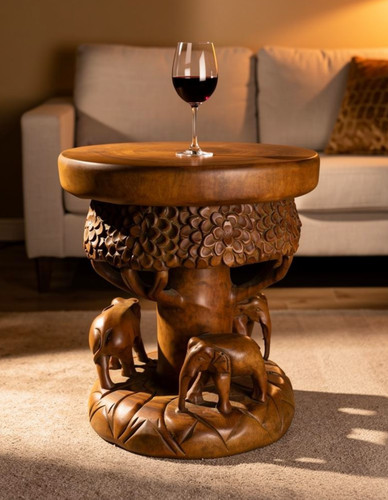 Elephant forest table - elephant,