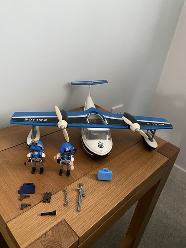 Playmobil police sea - police, plane