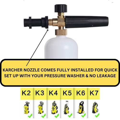 Karcher snow foam lance gun - lance,