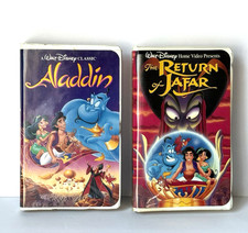 VHS Disney’s Aladdin Black