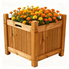 Wooden garden planters outdoor - wooden,