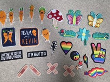 Embroidered Iron On Patch Huge