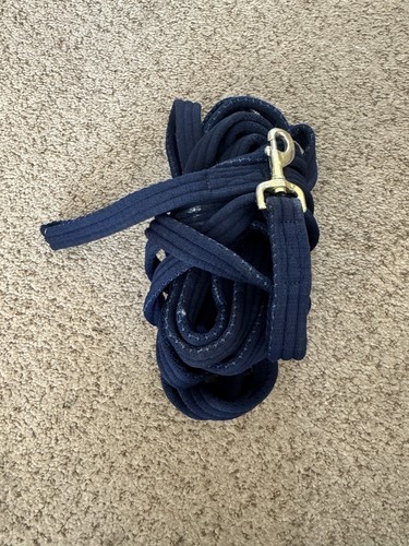Shires navy lunge line - shires,