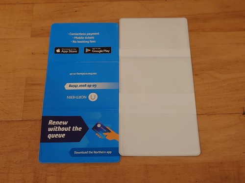 Northern rail ticket wallet - northern,