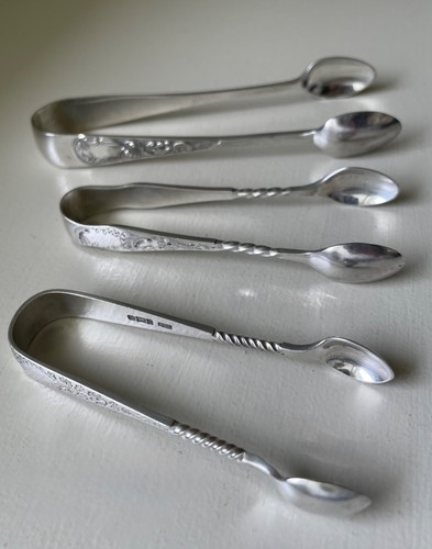 Three pairs antique - of, /