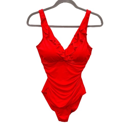 Lauren ralph red ruffle - lauren,